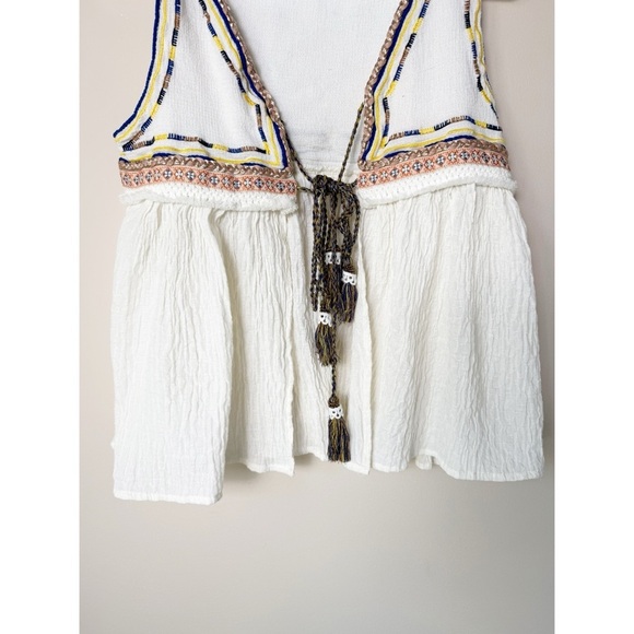 Boho Open Sleeveless Vest Tank - Picture 3 of 10